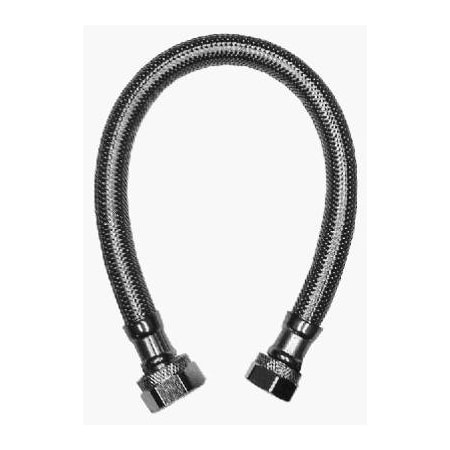 Homewerks Faucet Supply Line 1/2-in Compression X 1/2-in D FIP 12-in Braided Stainless Steel 7223-12-12-2